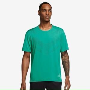 NWT NIKE Dri-FIT Run Division Rise 365 Men's Running Top Roma Green Size XL